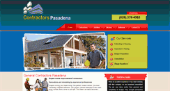 Desktop Screenshot of contractorspasadena.org